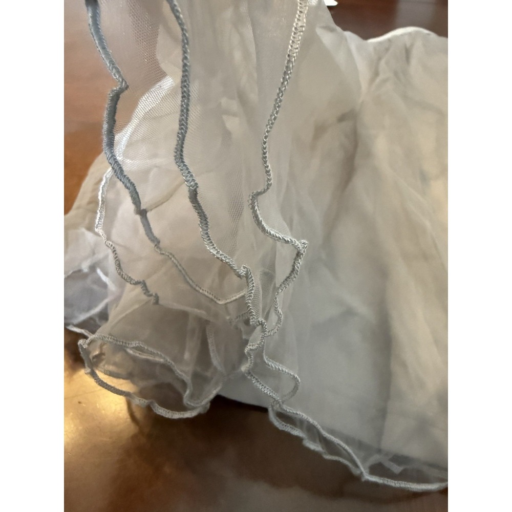 Gray Tulle Midi Skirt XS Ethereal Romantic Balletcore Mesh Layered‎ Skirt - Picture 8 of 8